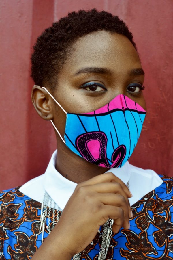 African printed gifts face masks