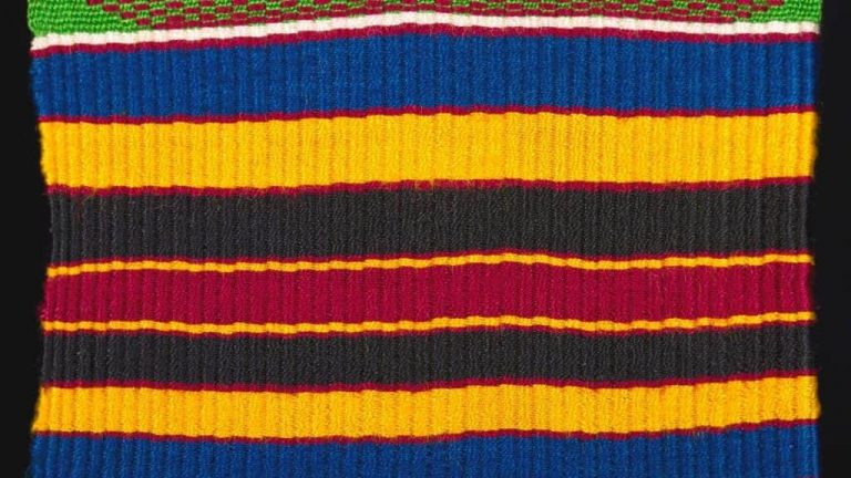 Kente Cloth It's History And Significance